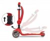 Milly Mally Scooter Fuzzy Red